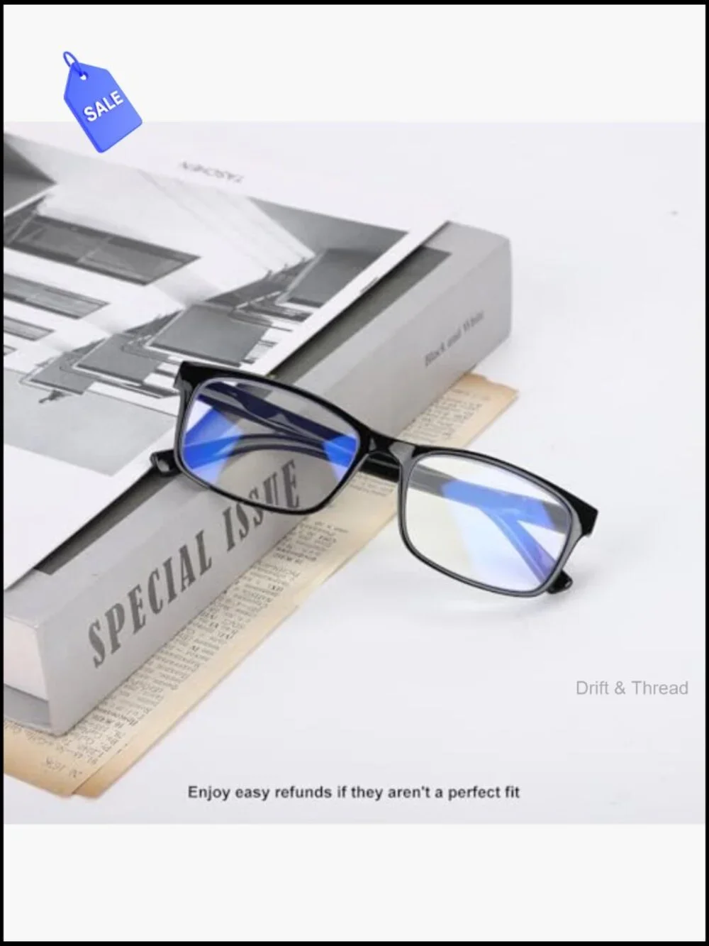 8 Pack Reading Glasses Blue Light Blocking Men Women Anti Eyestrain UV